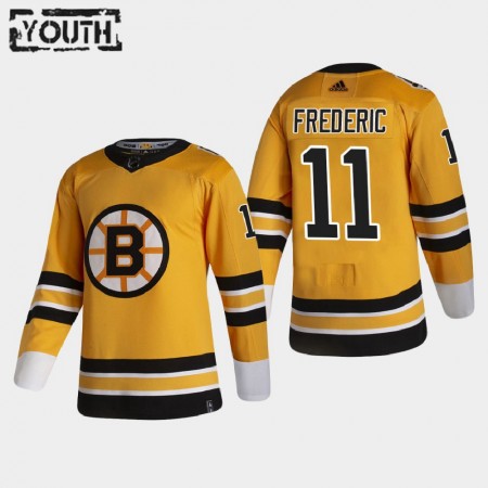 Dětské Hokejový Dres Boston Bruins Dresy Trent Frederic 11 2020-21 Reverse Retro Authentic